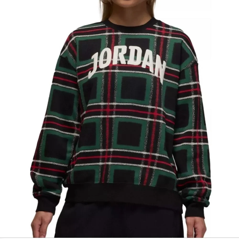 Nike Women’s Jordan Brooklyn Fleece Crewneck Sweatshirt NEW with tags Medium